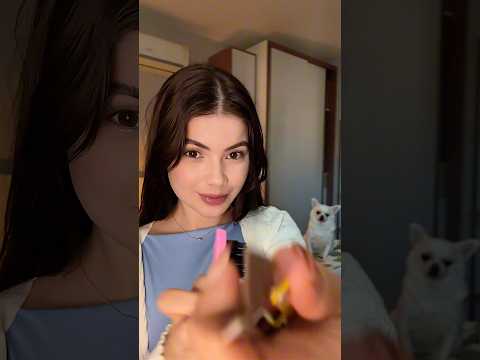 Asmr cortando seu cabelo 💇 #asmr #asmrhaircut #asmrtesoura #asmrcut