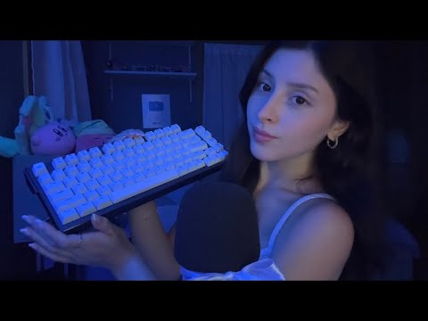 KEYBOARD ASMR for super sleepiness 🤍⌨️☁️