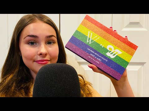 Asmr ~ My Favorite Makeup Palettes! ❤️🏳️‍🌈