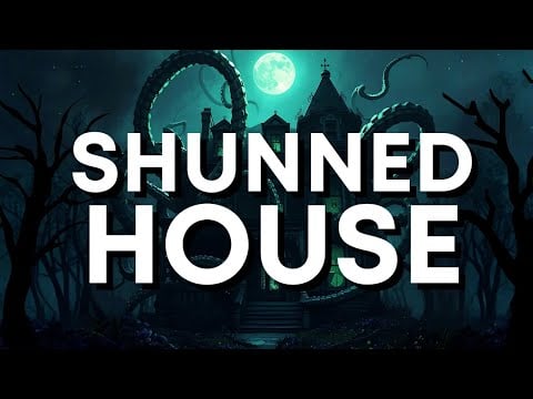 💀The Shunned House | 31 Nights of Lovecraft (Night 9) | ASMR + Rain on a Tin Roof