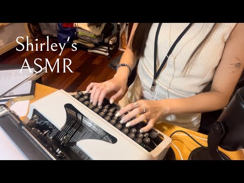 【台灣ASMR】角色扮演｜自動手記人員幫你寫信給思念的人📇📮《Help you to write a letter to whom you miss 💌📝》