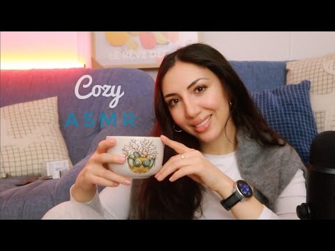 ASMR For Stress and Worry ❤️ Relax to Soft Ear to Ear Whispering / natural mouth sounds