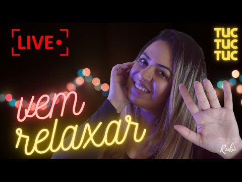 ASMR RELAXAMENTO PROFUNDO AO VIVO!