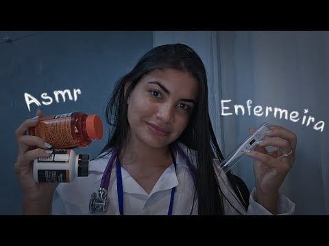 ASMR ROLEPLAY Enfermeira te faz companhia durante a noite 💤🩺 (Voz suave)