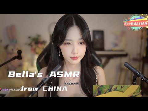 【贝拉小姐姐 ASMR】睡眠触发音，掏耳朵，海绵，刷子