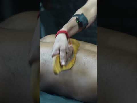 Indian Barber's Back Massage ASMR | Full Body Relaxation & Stress Melt #shorts