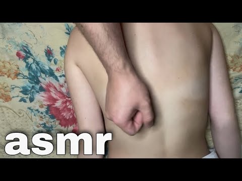 АСМР МАССАЖ  МОЕЙ СПИНЫ РЕЛЬСЫ РЕЛЬСЫ ШПАЛЫ ШПАЛЫ | ASMR MASSAGE MY BACK