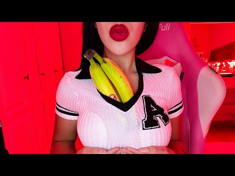 ASMR EATlNG BANANA🍌