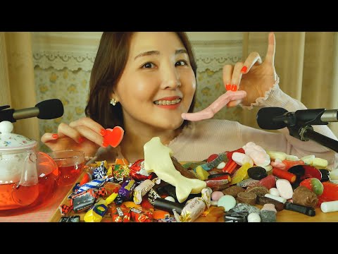 인생 마지막 스웨디시 젤리 ASMR｜귀로 듣는 먹방, 이팅사운드｜거의 No Talking