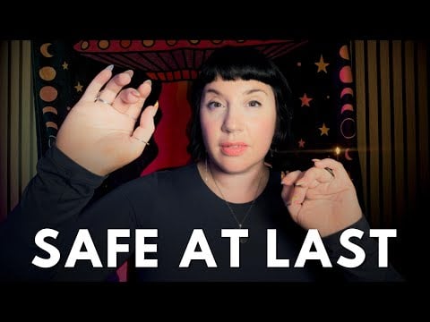 ASMR | Reiki For When Nowhere Feels Safe. Not Even Your Own Sofa!