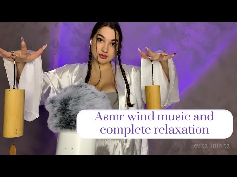 Asmr wind music and complete relaxation