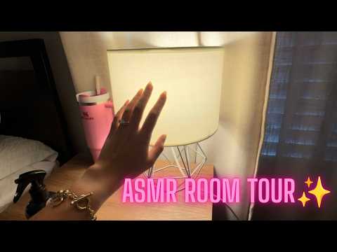 ASMR Bedroom Tour ✨ Air Tracing, Whisper Rambling & More 