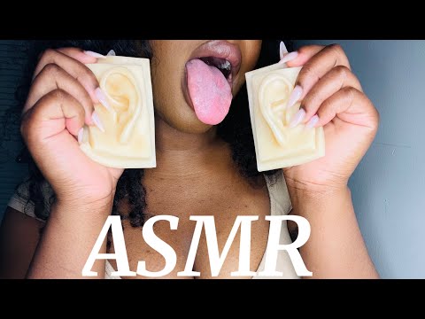 ASMR Double Ear Eating w/ EXTRA Tingly Mouth Sounds!!