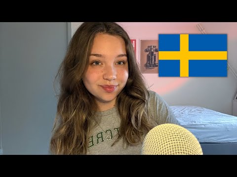 ASMR in Swedish! Whisper Ramble på Svenska 🇸🇪💕