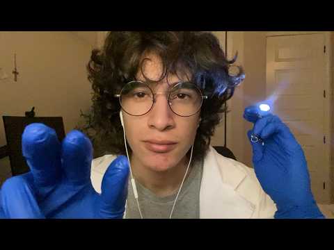 ASMR Cranial Nerve exam | Soft Spoken 🥼💤