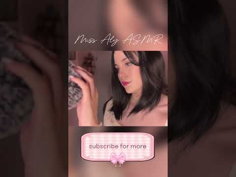 fuzzy mic head massage #asmr #tingles