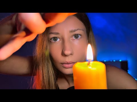 ASMR Candle Cleansing to Remove Stress & Anxiety 🕯️