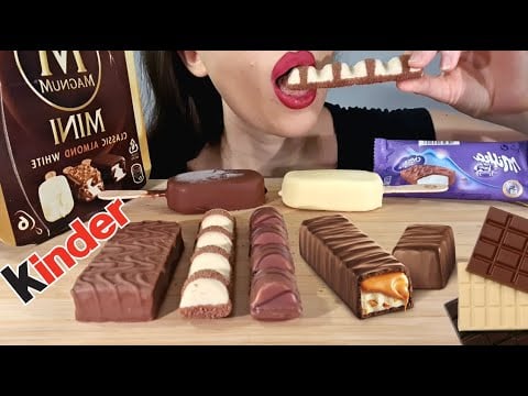 ASMR | Chocolate Party | EATING SOUNDS | No Talking | Lady M. ASMR