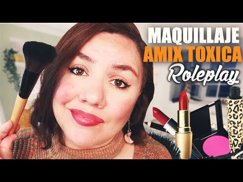 ASMR Español Amiga TOXICA Te MAQUILLA Para tu Primera CITA Roleplay