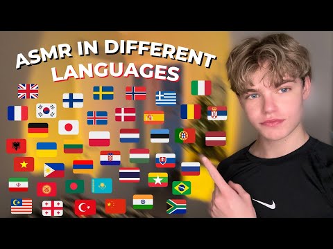 ASMR │ Saying "GOOD MORNING" in Many Different LANGUAGES☀️ - Relaxing, For Sleep😴