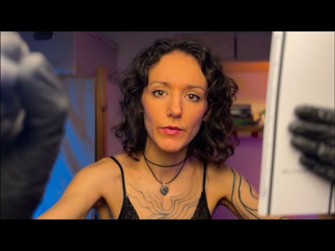 BADANIE OCZU 🔦 | Osobista uwaga, polecenia i światła | lekko chaotyczne ASMR po polsku