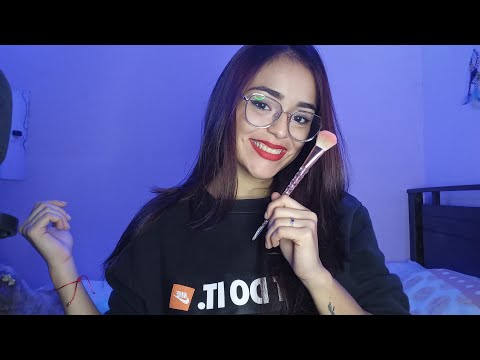 ASMR | Te limpio los oídos y te toco la carita