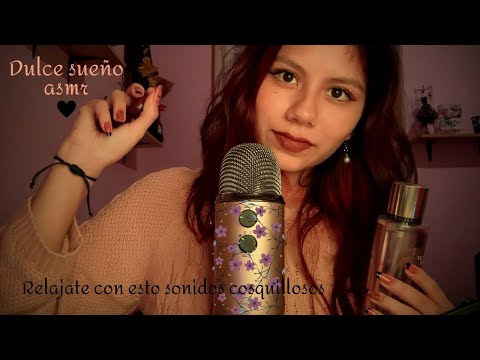 ASMR Relajante con Sonidos Cosquillosos para dormir si o si! (gotero, tapping, 💆masajes y ...)