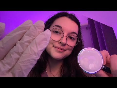 ASMR ~ Roleplay médecin en 45 minutes (test de la vision, test des sens) 👩🏻‍⚕️🩺