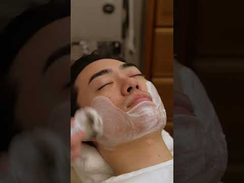 💈(ASMR) A Quiet Tokyo Barber You Didn’t Know You Needed – Scissor Cut, Shampoo, Shave, Style