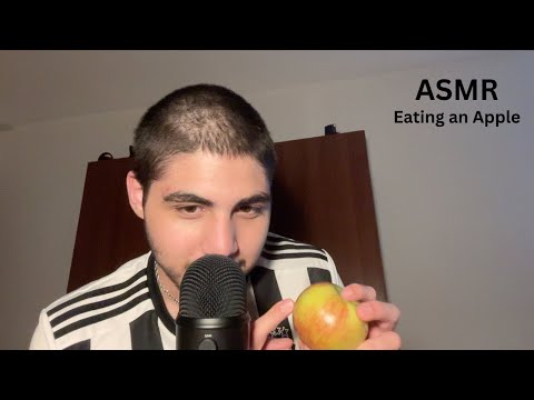 ASMR Eating an Apple