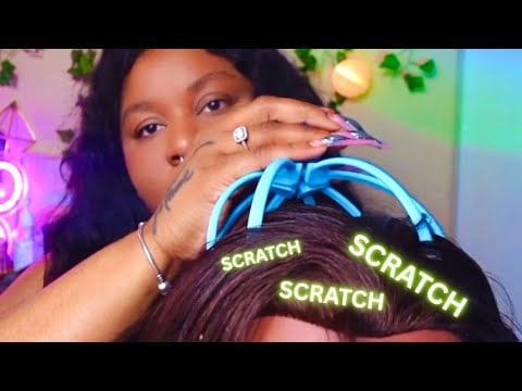 ASMR | aggressive scalp SCRATCHING 💆🏽‍♀️ 