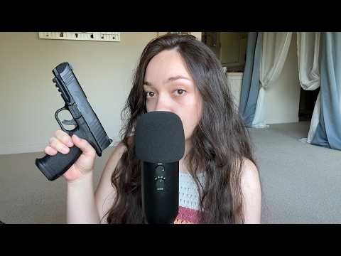 ASMR Rambling With My Remington RP9 9mm Pistols Using Blue Yeti Microphone