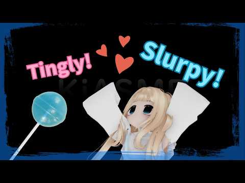 Roblox ASMR   Tingly Lollipop Eating Sounds