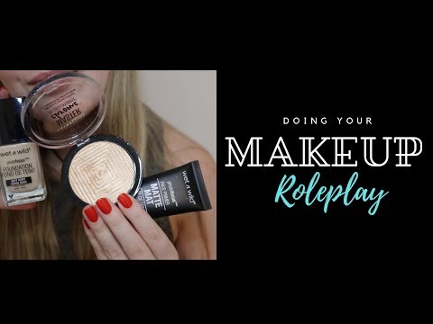 ASMR: DOING YOUR MAKEUP ROLEPLAY