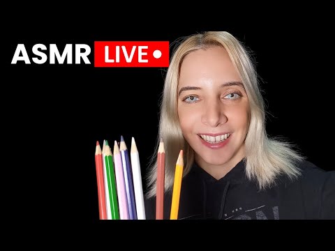 ASMR EN VIVO!! COLOREANDO MANDALAS