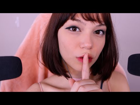 ASMR 😴 Inaudible & Unintelligible Whispers (echoed)