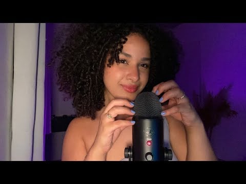 Meu Primeiro ASMR Com BlueYeti - Sons de BOCA, Sussuros e Alguns Gatilhos Aleatórios.