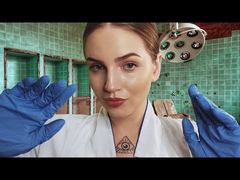 АСМР Детальный осмотр лица в перчатках • Detailed face exam with gloves