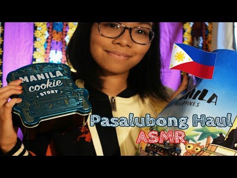 【ａｓｍｒ】 Filipino Gifts Haul (#Pasalubong) #Snacks & Wooden Toys 🇵🇭🎁 | Soft-Speaking/Whispering