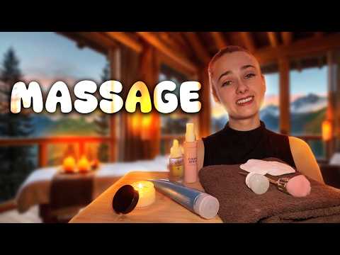 Détente intense : massage chaud & froid - ASMR RP - Chalet de Luxe