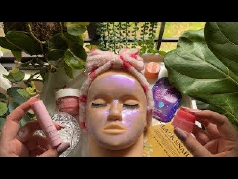 ASMR :) Spa Facial on Mannequin (repost)