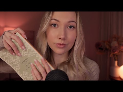 ASMR Gripping & Grasping, Sticky Tapping, Object Sounds (+ whisper rambles)