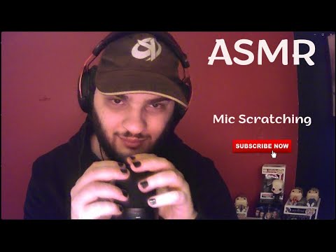 ASMR | Gentle Mic Scratching 🎙️✨(C'est doux)