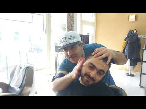 RELAXING MASSAGE AND SKINCARE ASMR BARBER MUNUR ONKAN