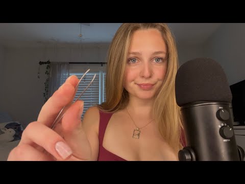 ASMR Doing Your Eyebrows