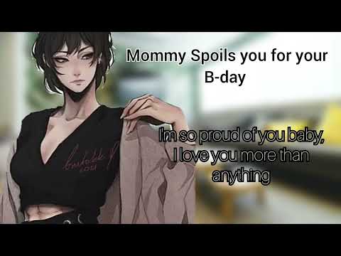Mommy Girlfriend Spoils You for Your B-Day (F4A) (Script by MattyestMatt)