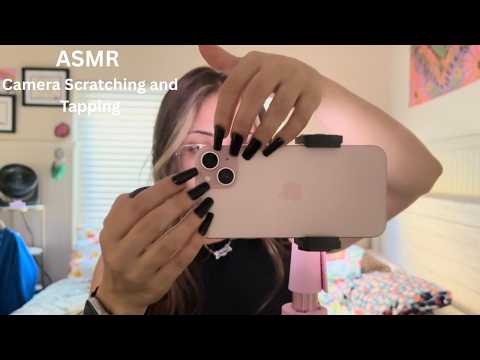 ASMR Camera Scratching and tapping