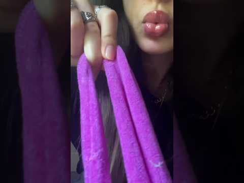 ASMR beating you with a scrunchie #asmr