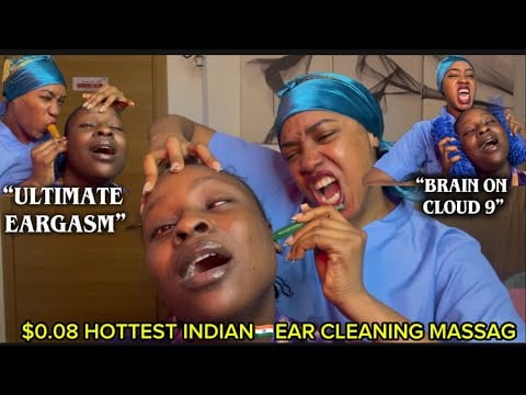 ASMR✨INDOOR STREET INDIAN🇮🇳HEAD& EAR INTENSE MASSAGE,SPITPAINT THAT SENT VICKY TO ANOTHER DIMENSION