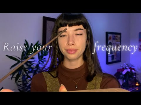 ASMR Reiki ~ Raise your vibration while you rest | Higher chakras | Relaxing | Energy healing